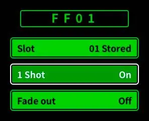 Looper settings menu