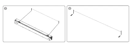 Wall mounting steps