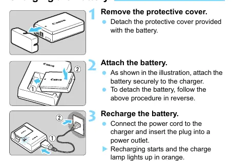Charging the battery