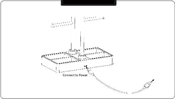 Power connection diagram.