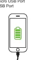Connection diagram for charging a device
