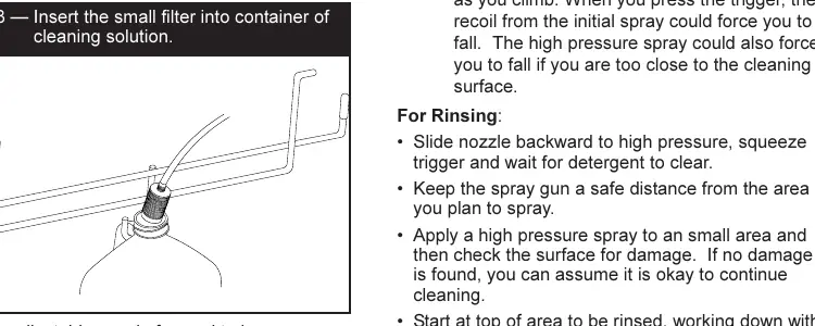 Detergent injection setup