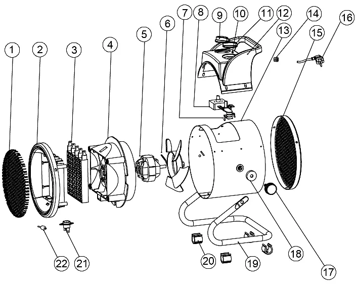 Parts diagram