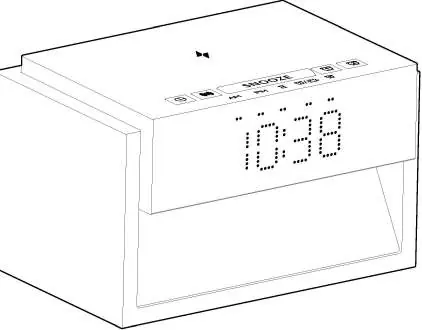 Product overview showing buttons and display