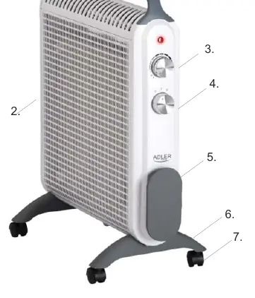 Adler AD 7750 Convector Heater