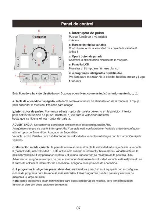 Blender parts diagram
