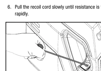 Starting the engine
