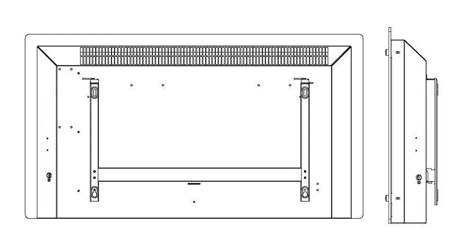 Wall mounted installation
