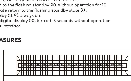 Heater dimensions