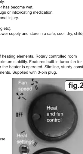 Fig. 2: Control panel layout.