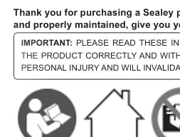Safety icons: Refer to manual, Indoor use only, Do not cover.