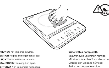 Cleaning the surface