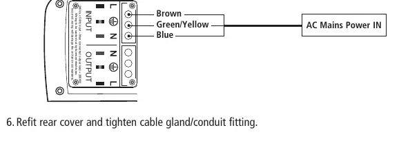AC Input wiring diagram