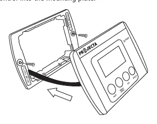 Remote control mounting