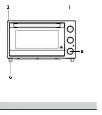 Oven control panel and components