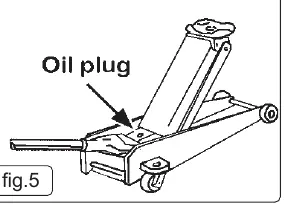 Oil filler plug location