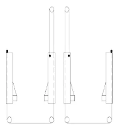 Steel cable installation