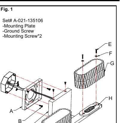 Fig. 1: Mounting the fixture