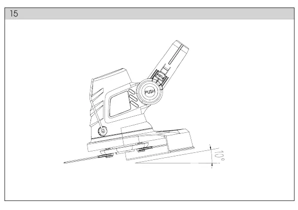 Recommended cutting angle