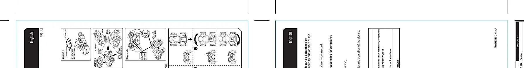 Battery installation and basic operation diagrams