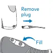 Filling the reservoir