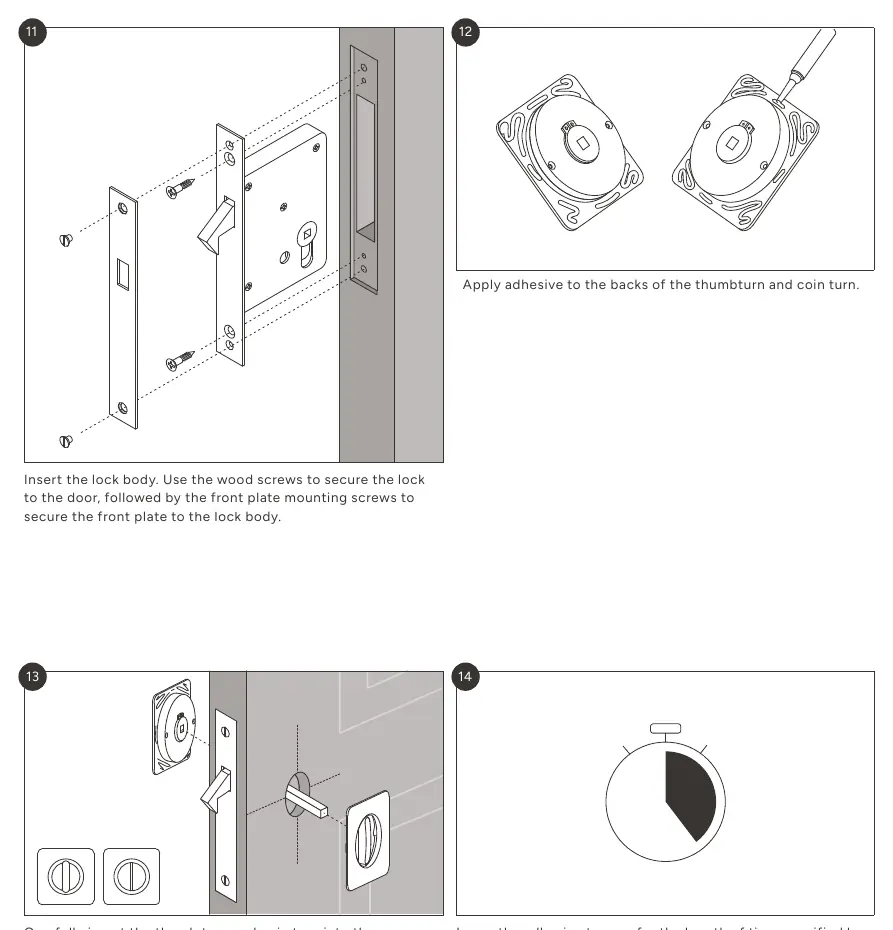 Hook lock assembly steps