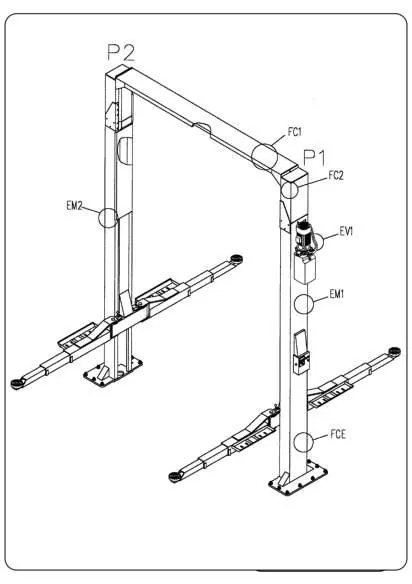 Load distribution diagram