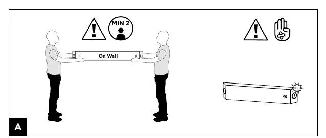 Two-person handling requirement
