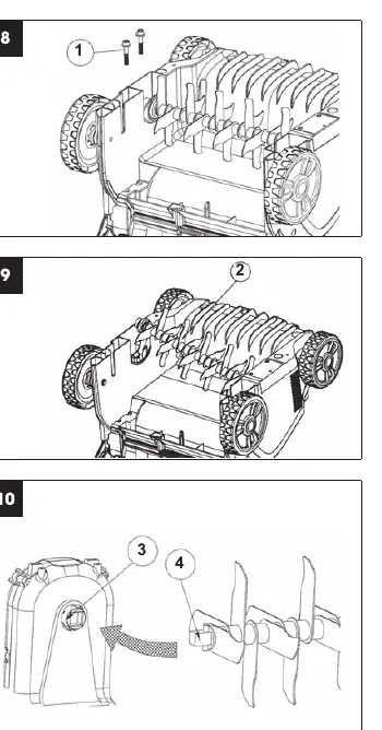 Blade replacement procedure