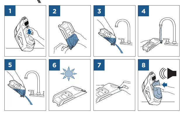 Tank cleaning steps