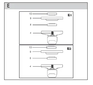 Disc and nut orientation