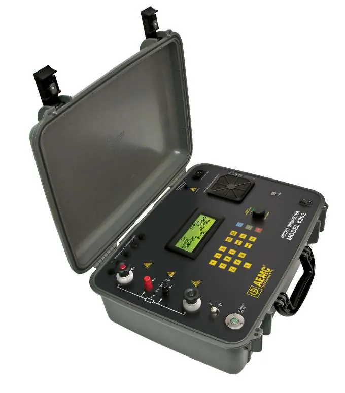 AEMC 6292 Micro-Ohmmeter