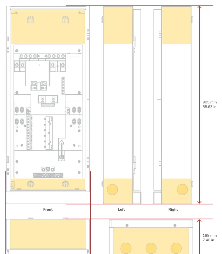 Cable Entry Setting
