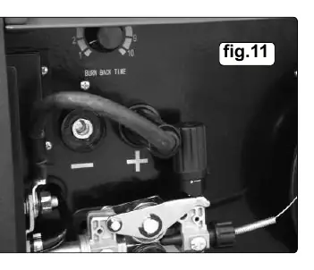 Polarity change terminals (Fig 11)