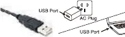 USB power connection diagram.