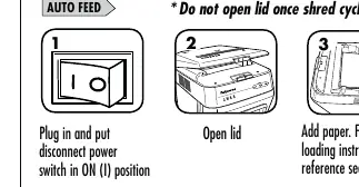 Auto Feed Operation