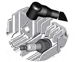Checking spark plug gap
