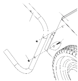 Handle frame assembly