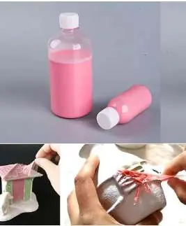 Pottery Peelable Glue product and application example