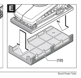 Punching holes in sanding sheet (E)