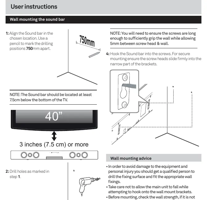 Installation diagram from the manual