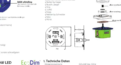 Location of the MIN/MAX adjustment screw.