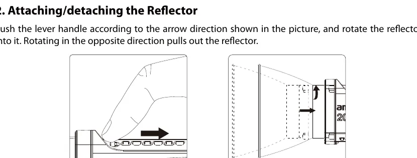 Reflector installation