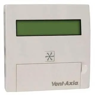 Wired remote control display and buttons