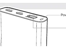 LED indicators and power button location