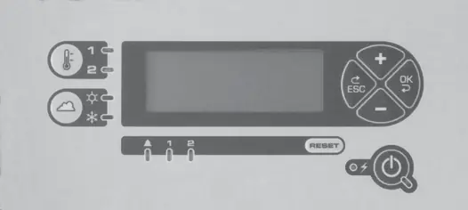 Control panel interface