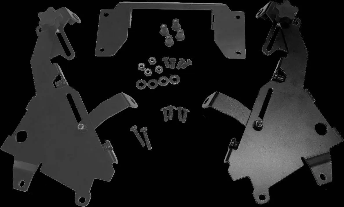 Hardware list and tools required for installation.