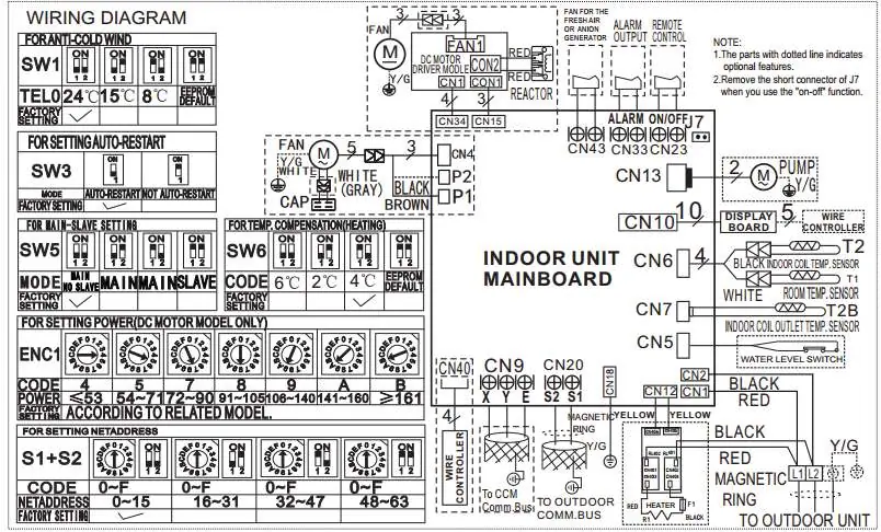 Wiring Diagram Sizes 36K - 48K