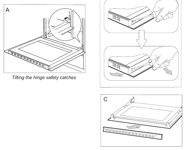 Door removal and inner panel disassembly