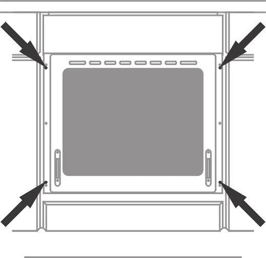 Oven mounting instructions